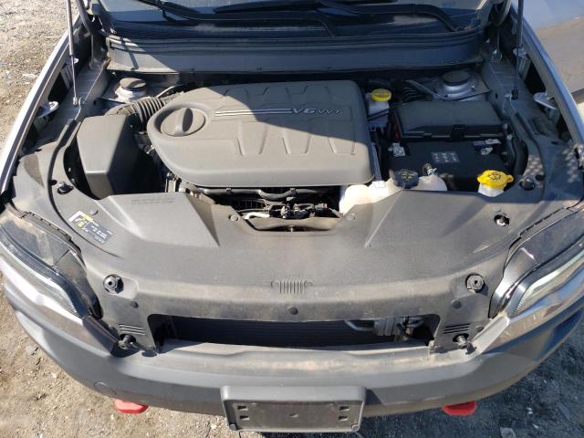 1C4PJMBX1MD232747 - 2021 JEEP CHEROKEE TRAILHAWK GRAY photo 12