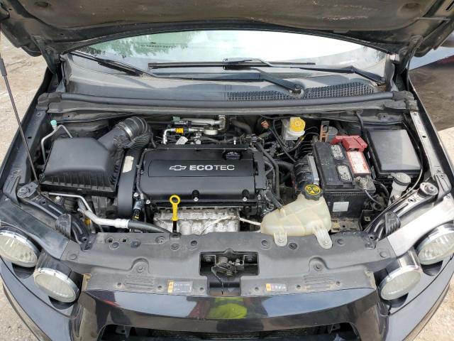1G1JA6SH3E4200158 - 2014 CHEVROLET SONIC LS BLACK photo 11