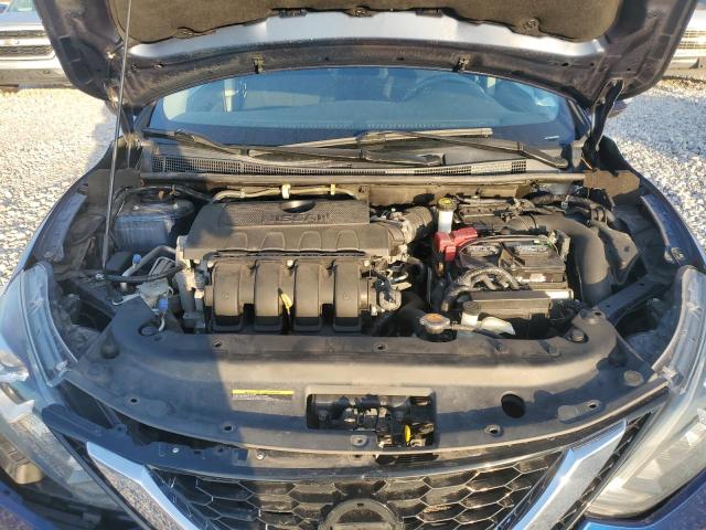 3N1AB7APXKY357846 - 2019 NISSAN SENTRA S BLUE photo 12