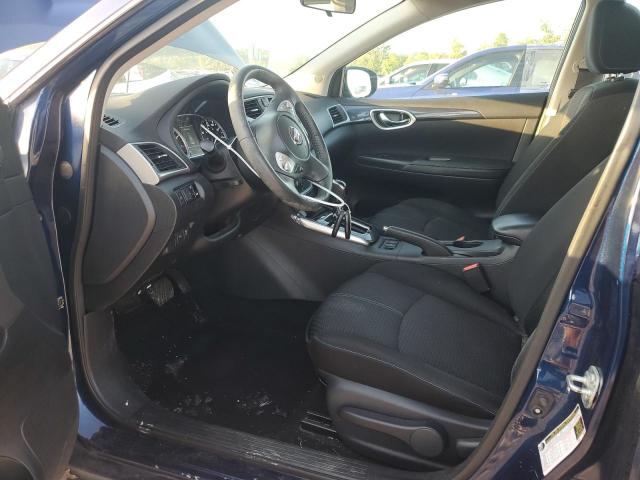 3N1AB7APXKY357846 - 2019 NISSAN SENTRA S BLUE photo 7