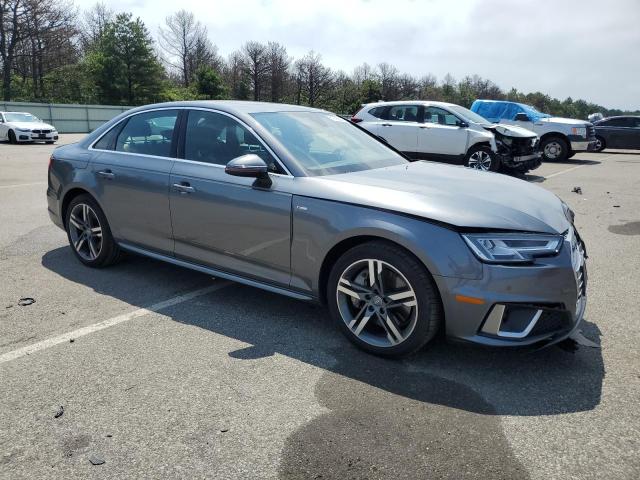 WAUENAF44KA019295 - 2019 AUDI A4 PREMIUM PLUS GRAY photo 4