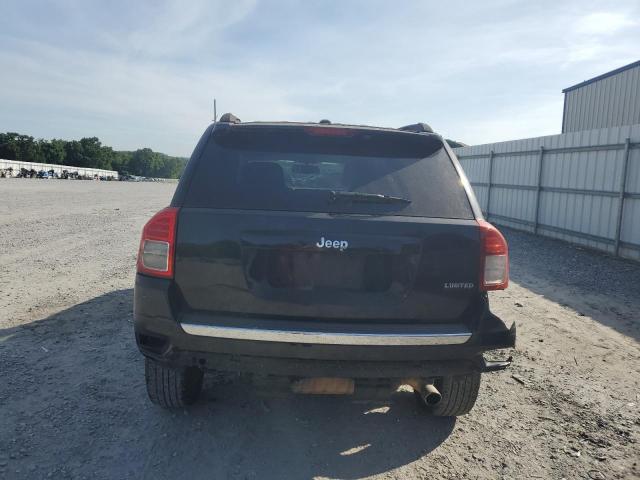 1C4NJCCB6CD592289 - 2012 JEEP COMPASS LIMITED BLACK photo 6