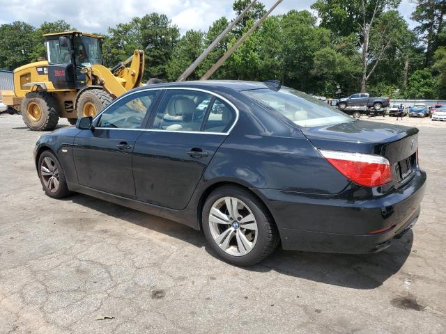 WBANU5C53AC461172 - 2010 BMW 528 I BLACK photo 2