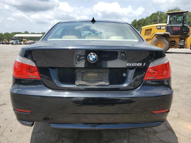 WBANU5C53AC461172 - 2010 BMW 528 I BLACK photo 6