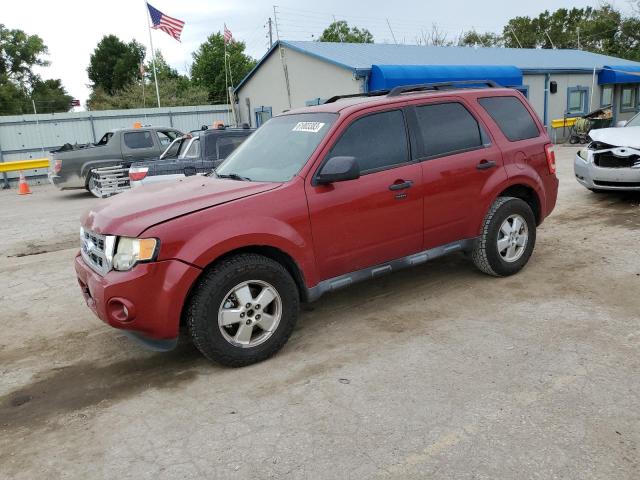 1FMCU0DG1BKC04415 - 2011 FORD ESCAPE XLT MAROON photo 1