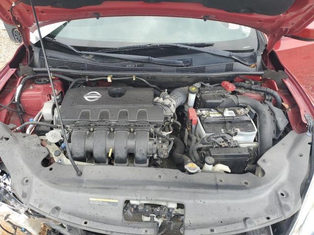 3N1AB7AP7DL797930 - 2013 NISSAN SENTRA S RED photo 11