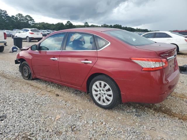 3N1AB7AP7DL797930 - 2013 NISSAN SENTRA S RED photo 2