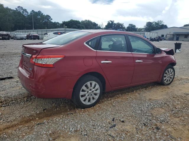 3N1AB7AP7DL797930 - 2013 NISSAN SENTRA S RED photo 3