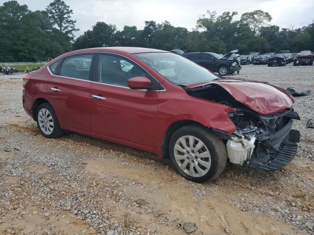 3N1AB7AP7DL797930 - 2013 NISSAN SENTRA S RED photo 4