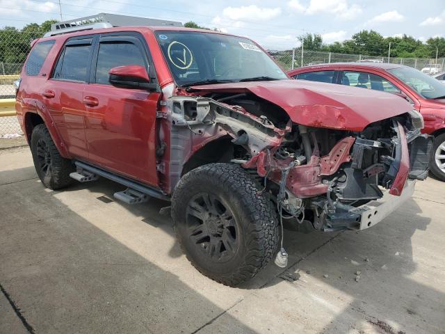 JTEBU5JR4G5338226 - 2016 TOYOTA 4RUNNER SR5/SR5 PREMIUM RED photo 4