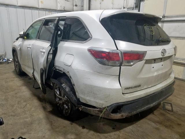 5TDBKRFH1FS156221 - 2015 TOYOTA HIGHLANDER LE  photo 3