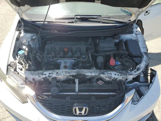 19XFB2F90EE264646 - 2014 HONDA CIVIC EXL WHITE photo 11