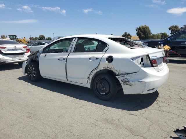 19XFB2F90EE264646 - 2014 HONDA CIVIC EXL WHITE photo 2