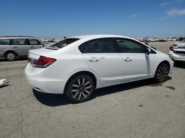 19XFB2F90EE264646 - 2014 HONDA CIVIC EXL WHITE photo 3