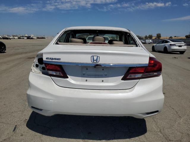 19XFB2F90EE264646 - 2014 HONDA CIVIC EXL WHITE photo 6