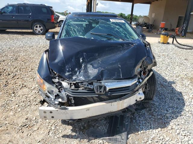 2HGFB2F94CH555685 - 2012 HONDA CIVIC EXL BLACK photo 5