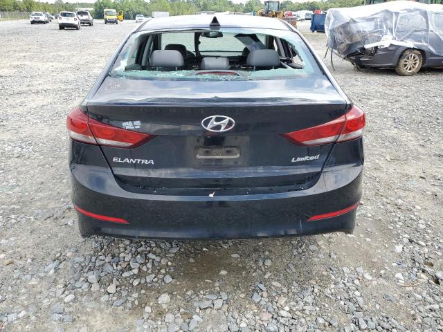 KMHD84LF6HU354963 - 2017 HYUNDAI ELANTRA SE BLACK photo 6