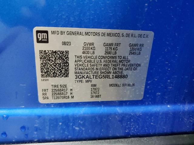 3GKALTEG5RL148880 - 2024 GMC TERRAIN SLE 蓝色 照片 14