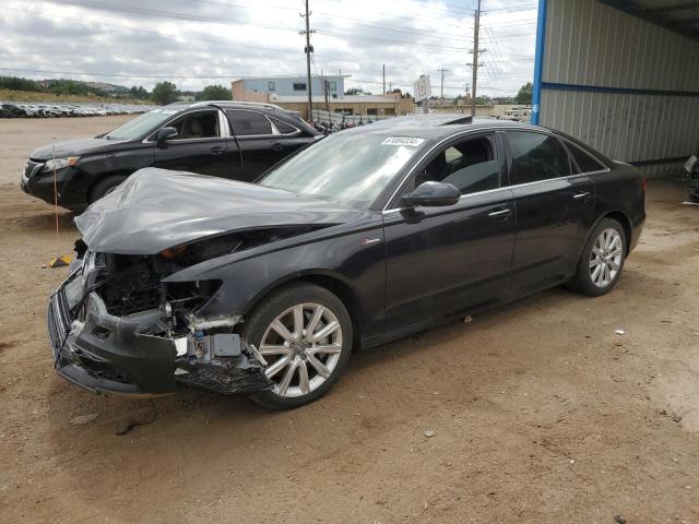 WAUHGAFC7FN017487 - 2015 AUDI A6 PRESTIGE შავი ფოტო 1