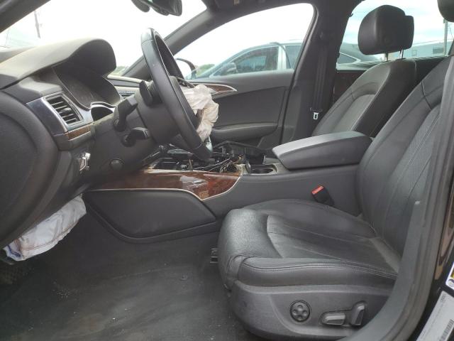 WAUHGAFC7FN017487 - 2015 AUDI A6 PRESTIGE შავი ფოტო 7