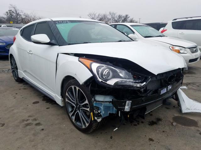 KMHTC6AE1GU288255 - 2016 HYUNDAI VELOSTER TURBO  photo 1