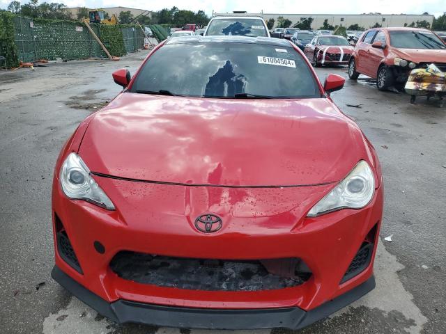 JF1ZNAA11F9708872 - 2015 TOYOTA SCION FR-S 红色 照片 5