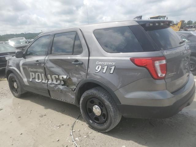1FM5K8AR0HGC26145 - 2017 FORD EXPLORER POLICE INTERCEPTOR GRAY photo 2