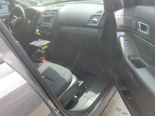 1FM5K8AR0HGC26145 - 2017 FORD EXPLORER POLICE INTERCEPTOR GRAY photo 8