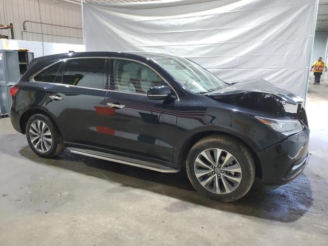 5FRYD4H41GB037333 - 2016 ACURA MDX TECHNOLOGY BLACK photo 4