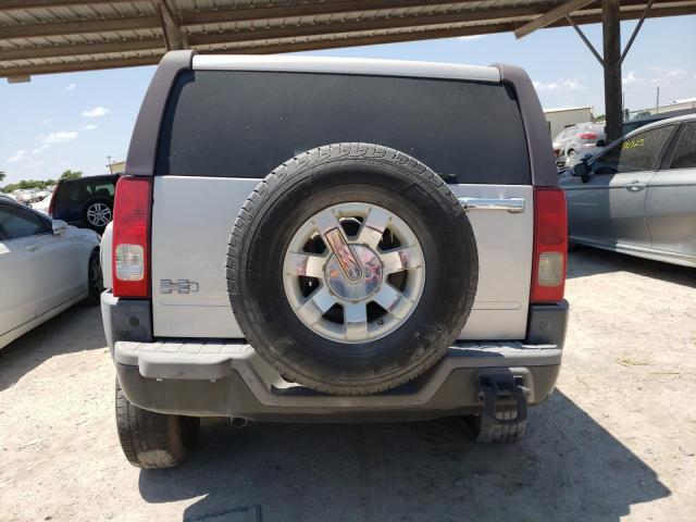 5GTDN136968259159 - 2006 HUMMER H3 GRAY photo 6