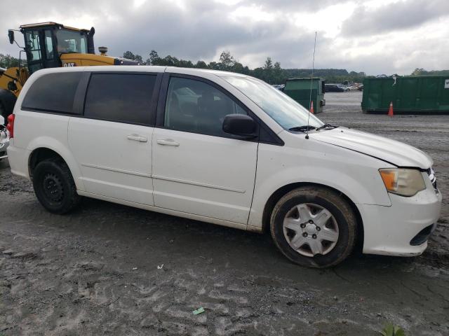 2C4RDGBG2CR292257 - 2012 DODGE GRAND CARA SE WHITE photo 4