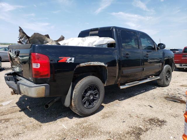 2GCEK13M071612380 - 2007 CHEVROLET SILVERADO K1500 CREW CAB BLACK photo 3