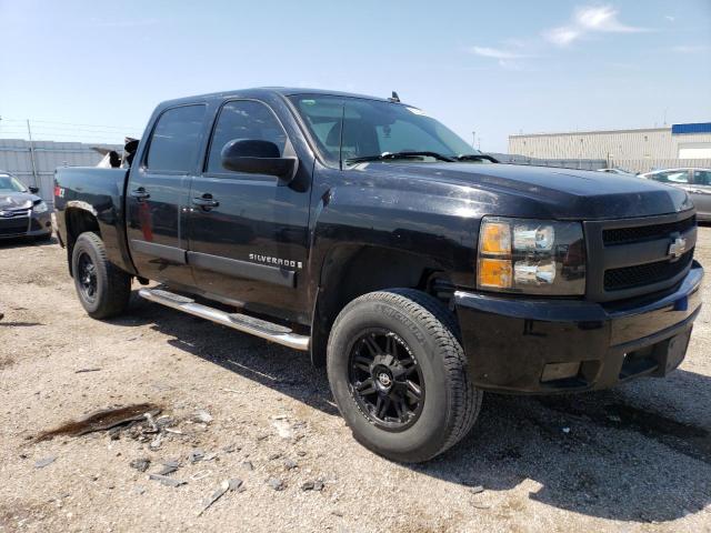 2GCEK13M071612380 - 2007 CHEVROLET SILVERADO K1500 CREW CAB BLACK photo 4