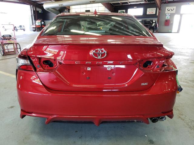 4T1G11AK6PU130347 - 2023 TOYOTA CAMRY SE NIGHT SHADE RED photo 6