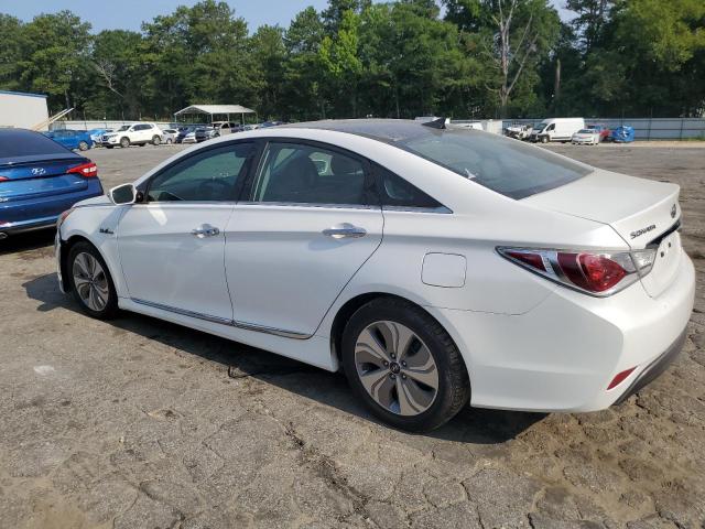 KMHEC4A48FA122416 - 2015 HYUNDAI SONATA HYBRID WHITE photo 2