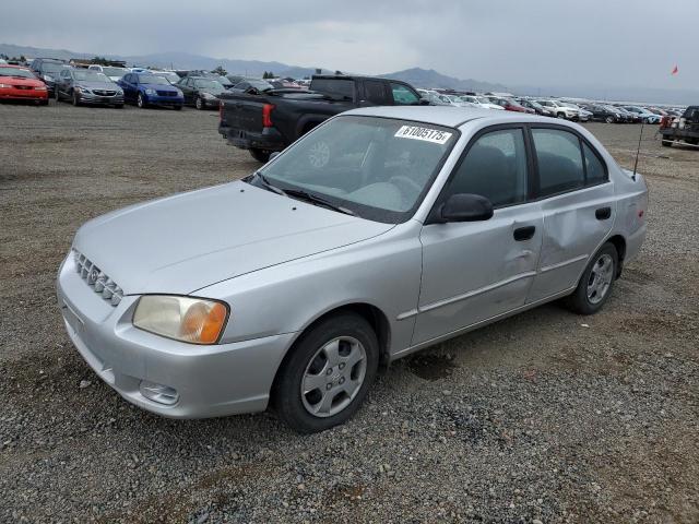 2000 HYUNDAI ACCENT GL, 