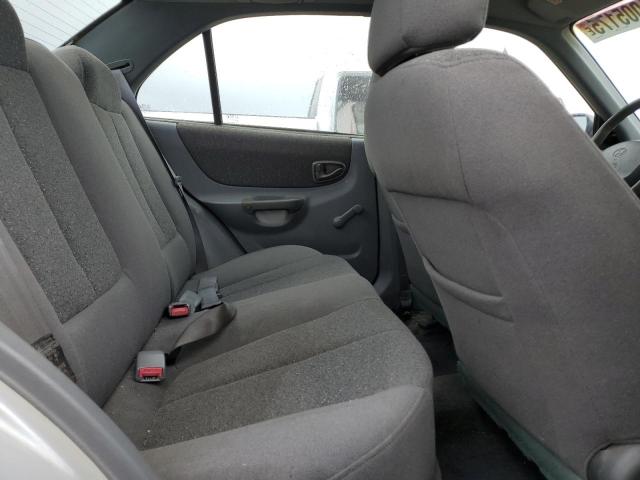 KMHCG45G8YU120795 - 2000 HYUNDAI ACCENT GL ვერცხლისფერი ფოტო 10