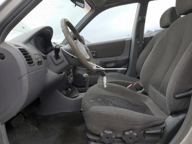 KMHCG45G8YU120795 - 2000 HYUNDAI ACCENT GL ვერცხლისფერი ფოტო 7