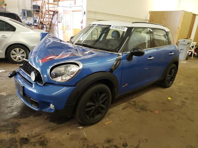 WMWZC5C53CWM13838 - 2012 MINI COOPER S COUNTRYMAN BLUE photo 1