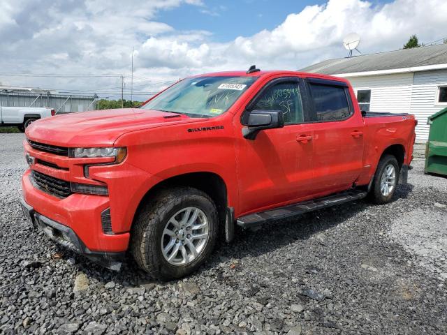 3GCUYEETXMG222072 - 2021 CHEVROLET SILVERADO K1500 RST RED photo 1