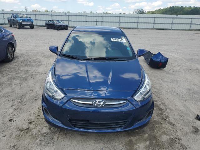 KMHCT5AE7HU344064 - 2017 HYUNDAI ACCENT SE BLUE photo 5