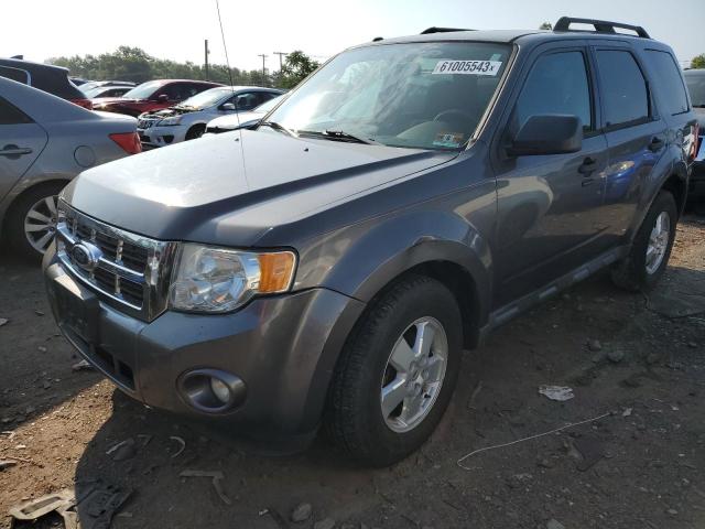 1FMCU9D7XBKB85769 - 2011 FORD ESCAPE XLT GRAY photo 1
