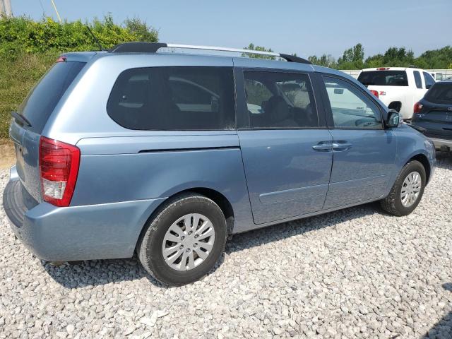 KNDMG4C79C6430429 - 2012 KIA SEDONA LX BLUE photo 3