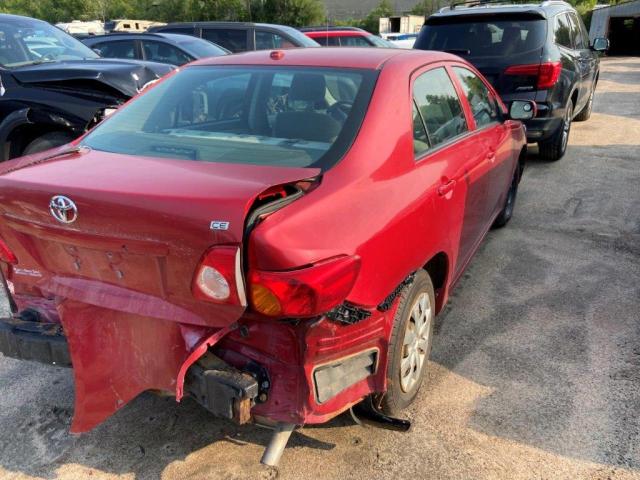 2T1BU40E89C160422 - 2009 TOYOTA COROLLA BASE Қызыл фото 3