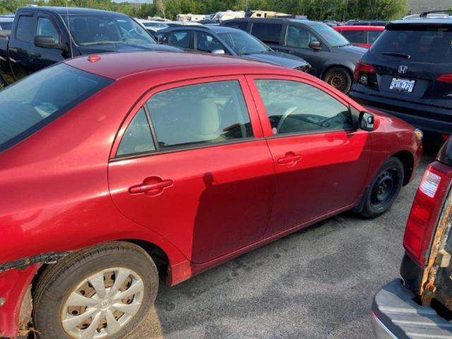 2T1BU40E89C160422 - 2009 TOYOTA COROLLA BASE Қызыл фото 9