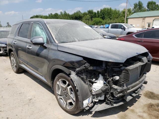 KM8R5DGE4PU593538 - 2023 HYUNDAI PALISADE LIMITED GRAY photo 4