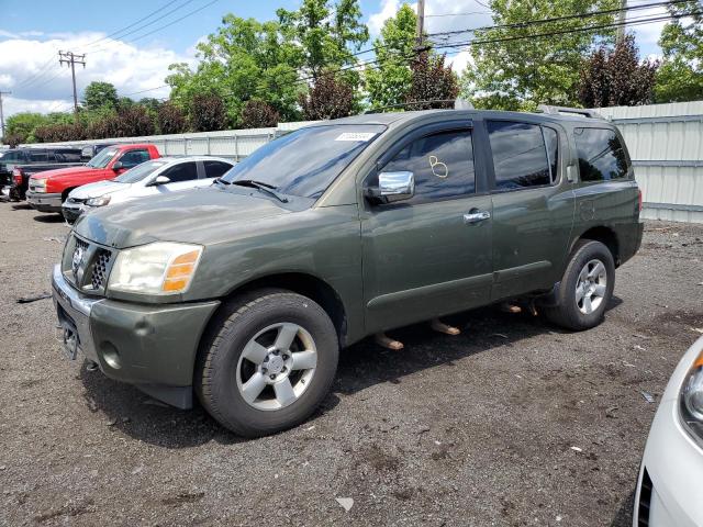 5N1AA08B84N702725 - 2004 NISSAN ARMADA SE GREEN photo 1