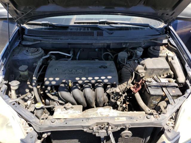 2T1KR32E23C032693 - 2003 TOYOTA COROLLA MA XR BLUE photo 11