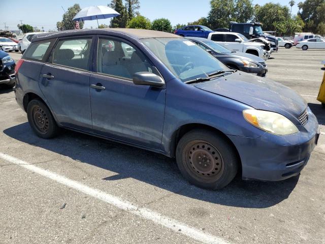 2T1KR32E23C032693 - 2003 TOYOTA COROLLA MA XR BLUE photo 4