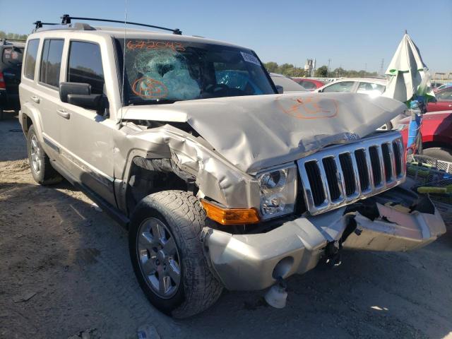 1J8HG58277C672043 - 2007 JEEP COMMANDER LIMITED SILVER photo 1